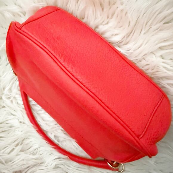 KATE SPADE | Jackson Stoplight (Red) Medium Saddle Flap Satchel Bag Crossbody - Picture 7 of 11